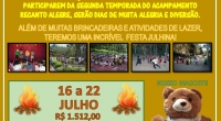 2º TEMPORADA DE JULHO 2018